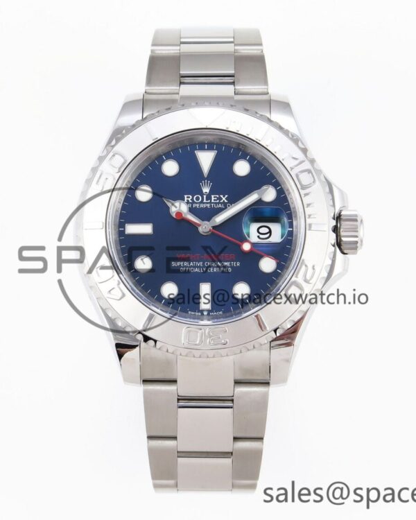 Rolex Yacht-Master 126622 904L Steel VSF reference-accurate Blue Dial on SS Bracelet VS3235 — custom-built watch