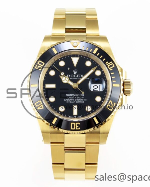 Rolex Submariner 41mm 126618 LN Black Ceramic 904L Steel Clean reference-accurate VR3235 — custom-built watch