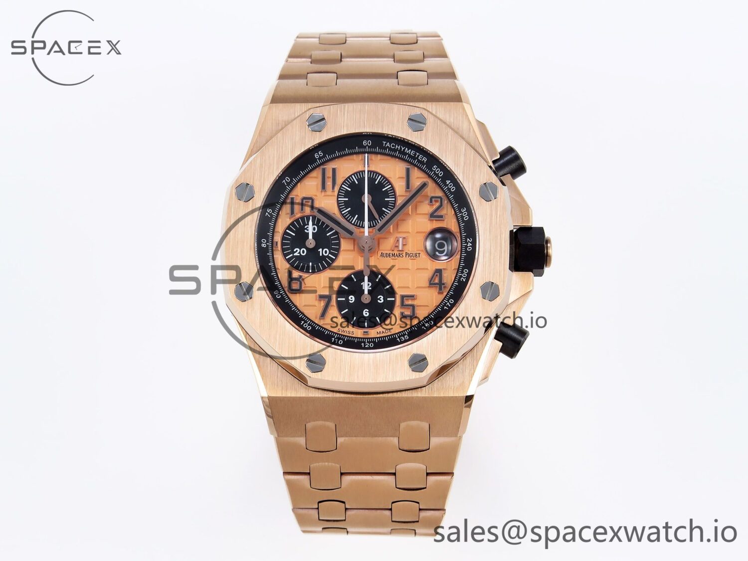 Audemars Piguet Royal Oak Offshore 42mm RG/RG Gold/Num APF A3126 — custom-built watch