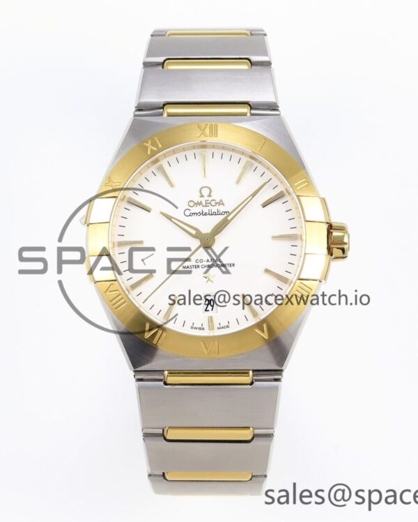 Omega Constellation 39mm SS ASWF reference-accurate Black Dial on SS Bracelet A8800 — custom-built watch