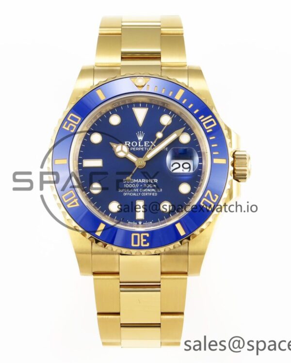 Rolex Submariner 41mm 126618 LB Blue Ceramic 904L Steel Clean reference-accurate VR3235 — custom-built watch