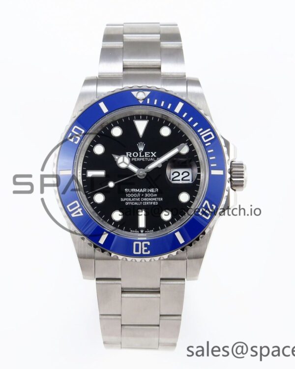 Rolex Submariner 41mm 126619 LB Blue Ceramic 904L Steel JDF reference-accurate VR3235 — custom-built watch