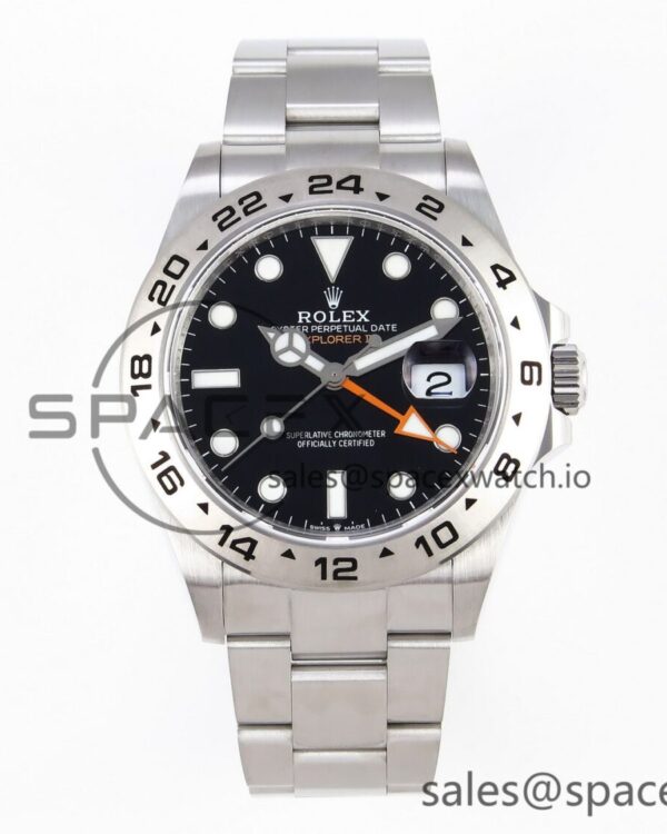 ROLEX P2051 – Explorer II 226570 904L SS/SS BPF VR3285 CHS — custom-built watch