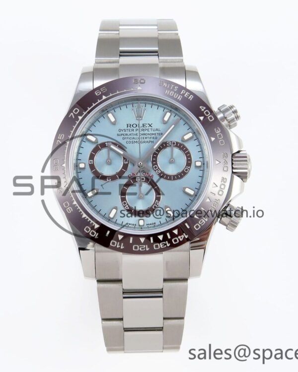 Rolex Daytona 116506 SS OMF Best Edition Ice Blue Dial on SS Bracelet A7750 (Slim Movement) — custom-built watch