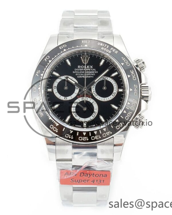 2023 Daytona 126500 AR+F reference-accurate 904L SS Case and Bracelet Black Dial SA4131 — custom-built watch