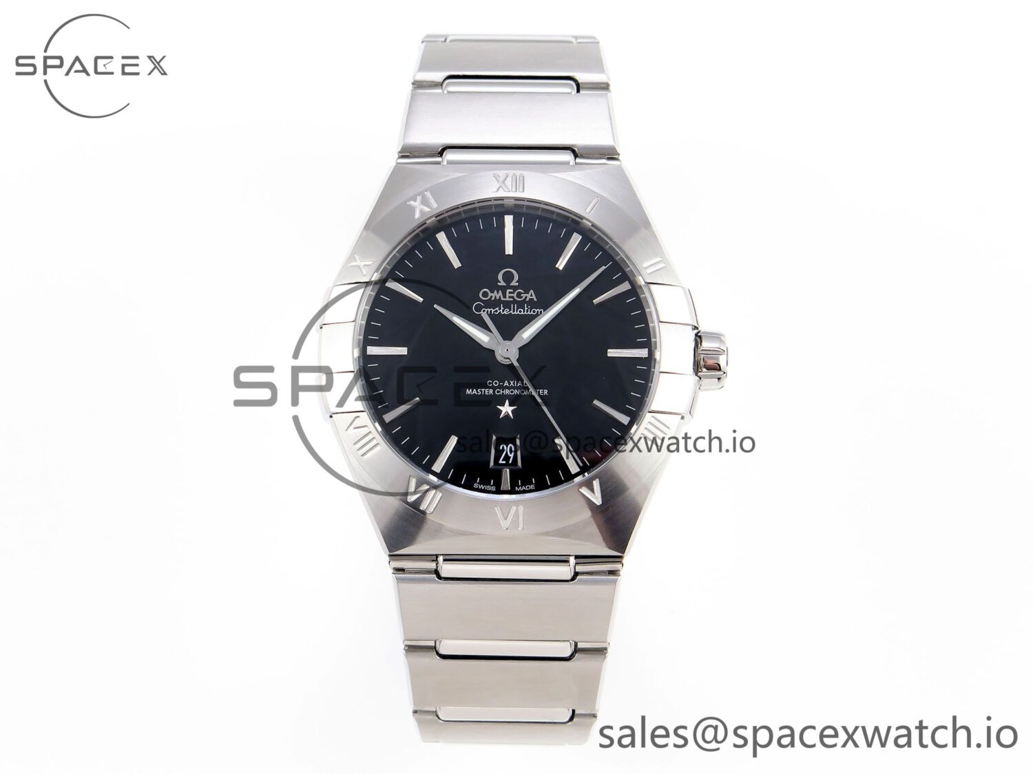 Omega Constellation 39mm SS/YG ASWF reference-accurate White Dial on SS/YG Bracelet A8800 — custom-built watch