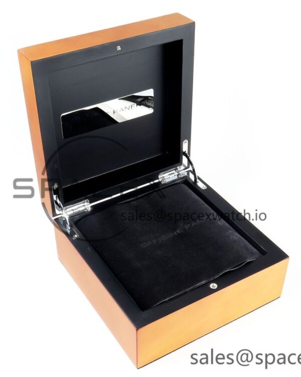 PANERAI NEW STYLE PEARWOOD BOX — custom-built watch