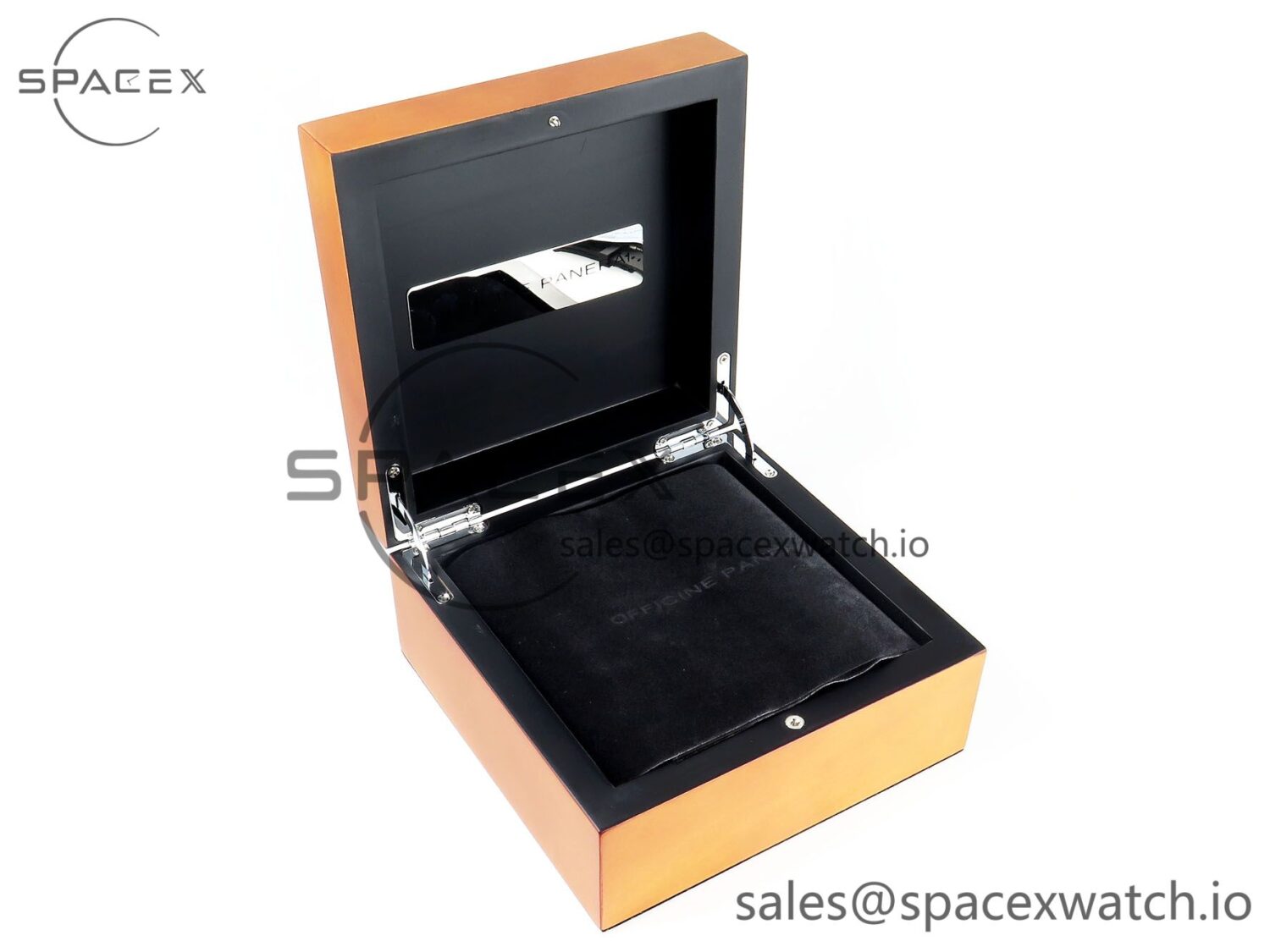 PANERAI NEW STYLE PEARWOOD BOX — custom-built watch