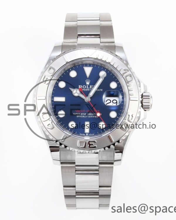 Rolex Yacht-Master 126622 904L Steel C+S reference-accurate Blue Dial on SS Bracelet VR3235 — custom-built watch