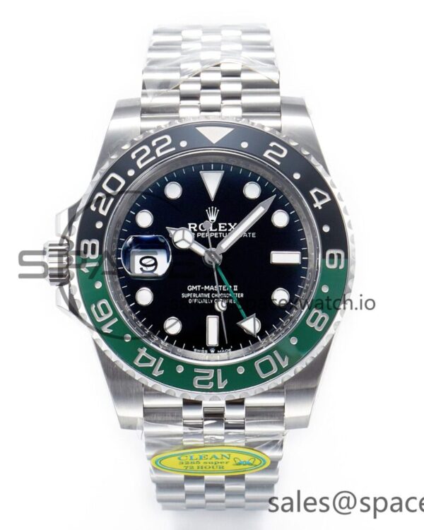 GMT Master II 126720 VTNR Clean 904L SS reference-accurate on Jubilee Bracelet DD3285 CHS — custom-built watch