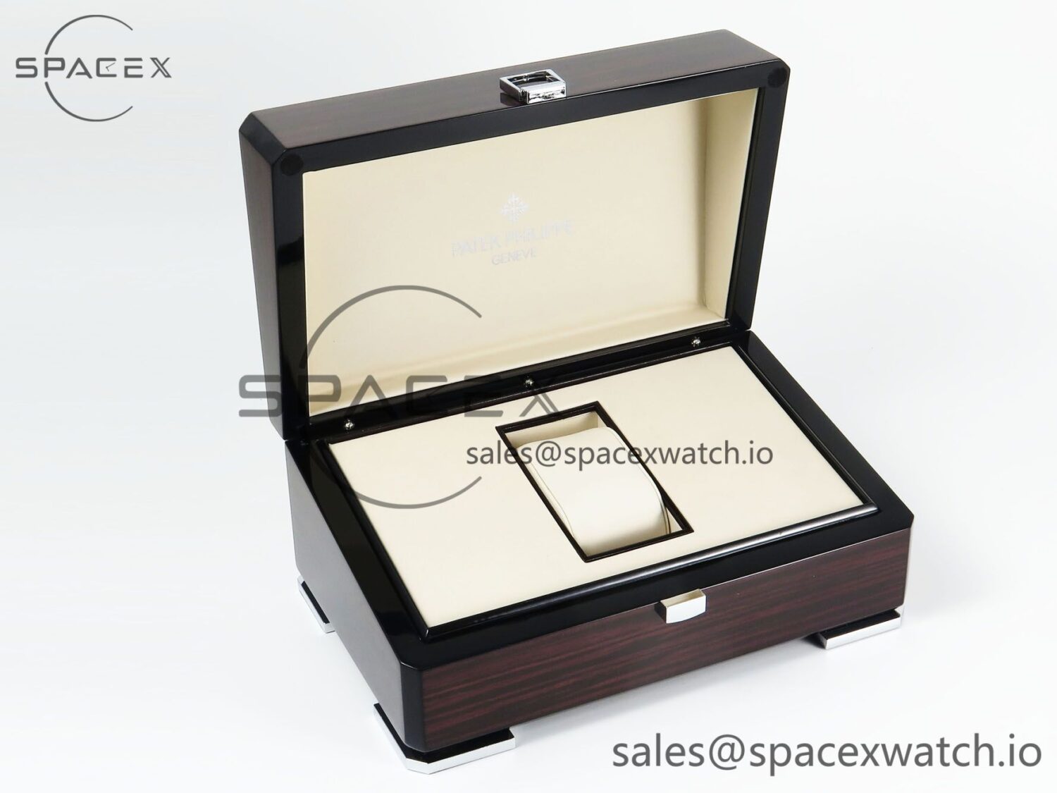 PATEK PHILIPPE reference-accurateHIGH QUALITY BOX WITH PAPERS AND CERTIFICATE — custom-built watch