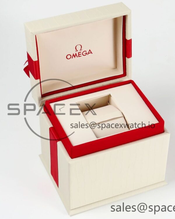 OMEGA GIFT BOXSET WITH PAPERS AND CARDS IMPORTANT NOTE — custom-built watch