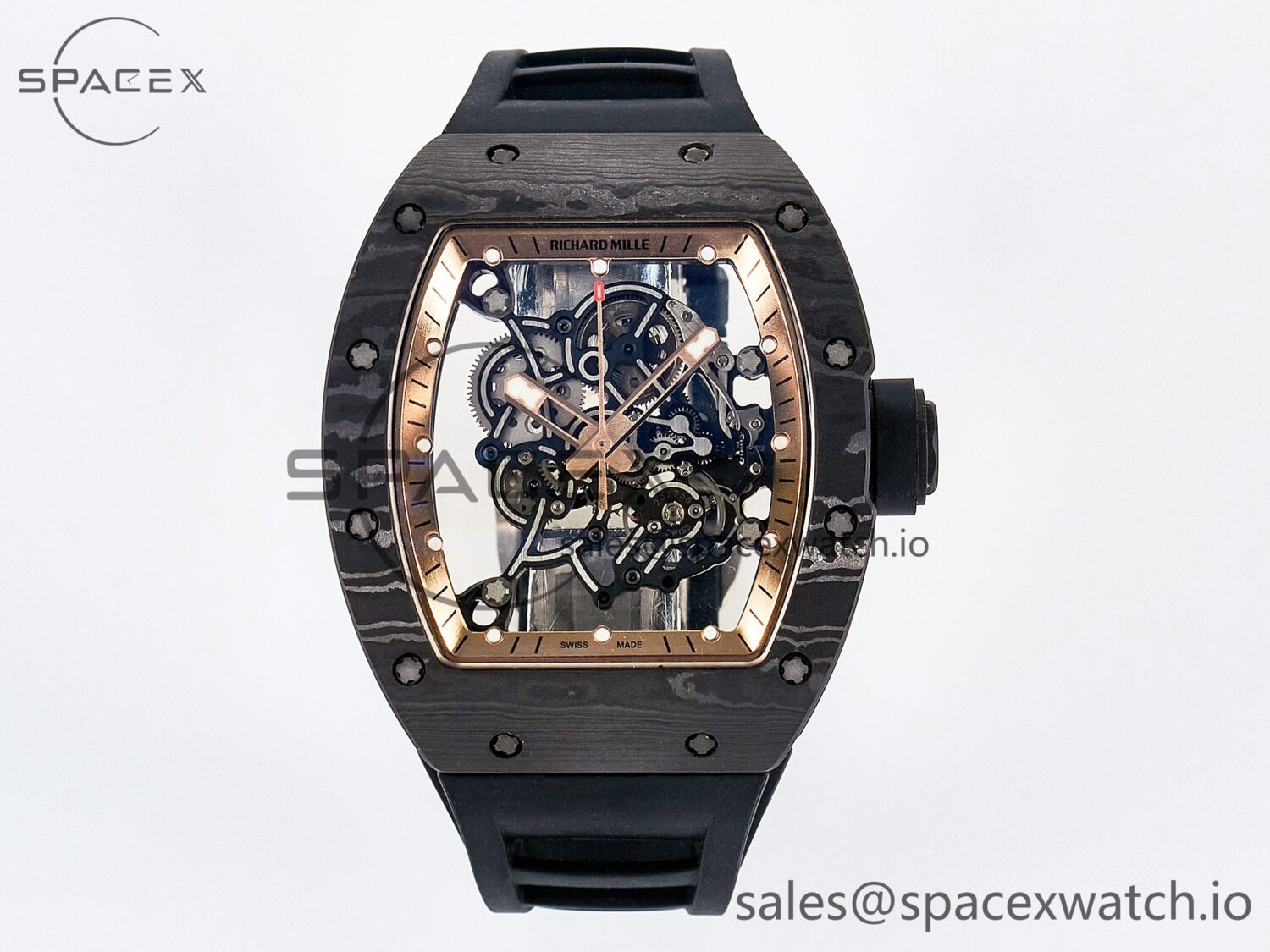 RM 055 Bubba Watson Asia Edition in NTPT Carbon RMUL2 — custom-built watch