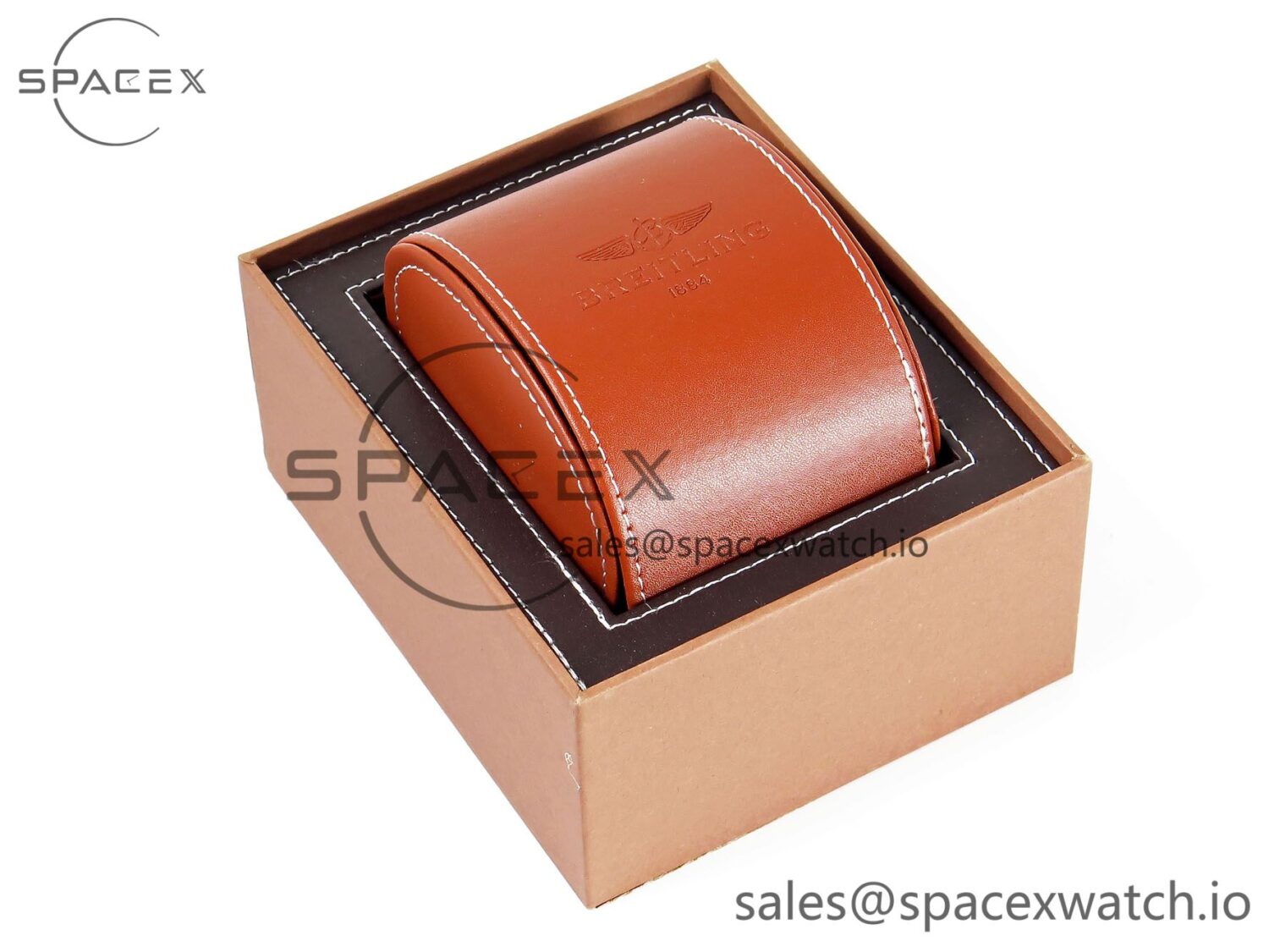 BREITLING BOXSET WITH CARD & PAPERS IMPORTANT NOTE — custom-built watch