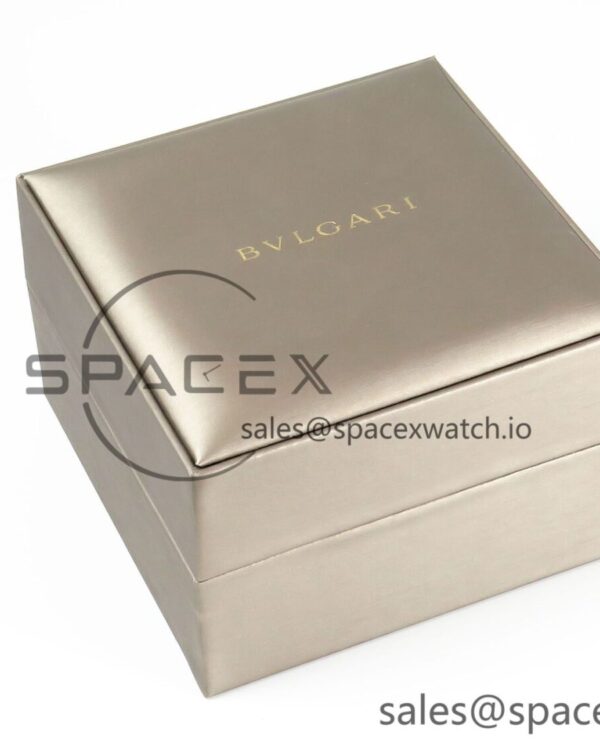 BVLGARI BOXSET WITH PAPERS IMPORTANT NOTE — custom-built watch
