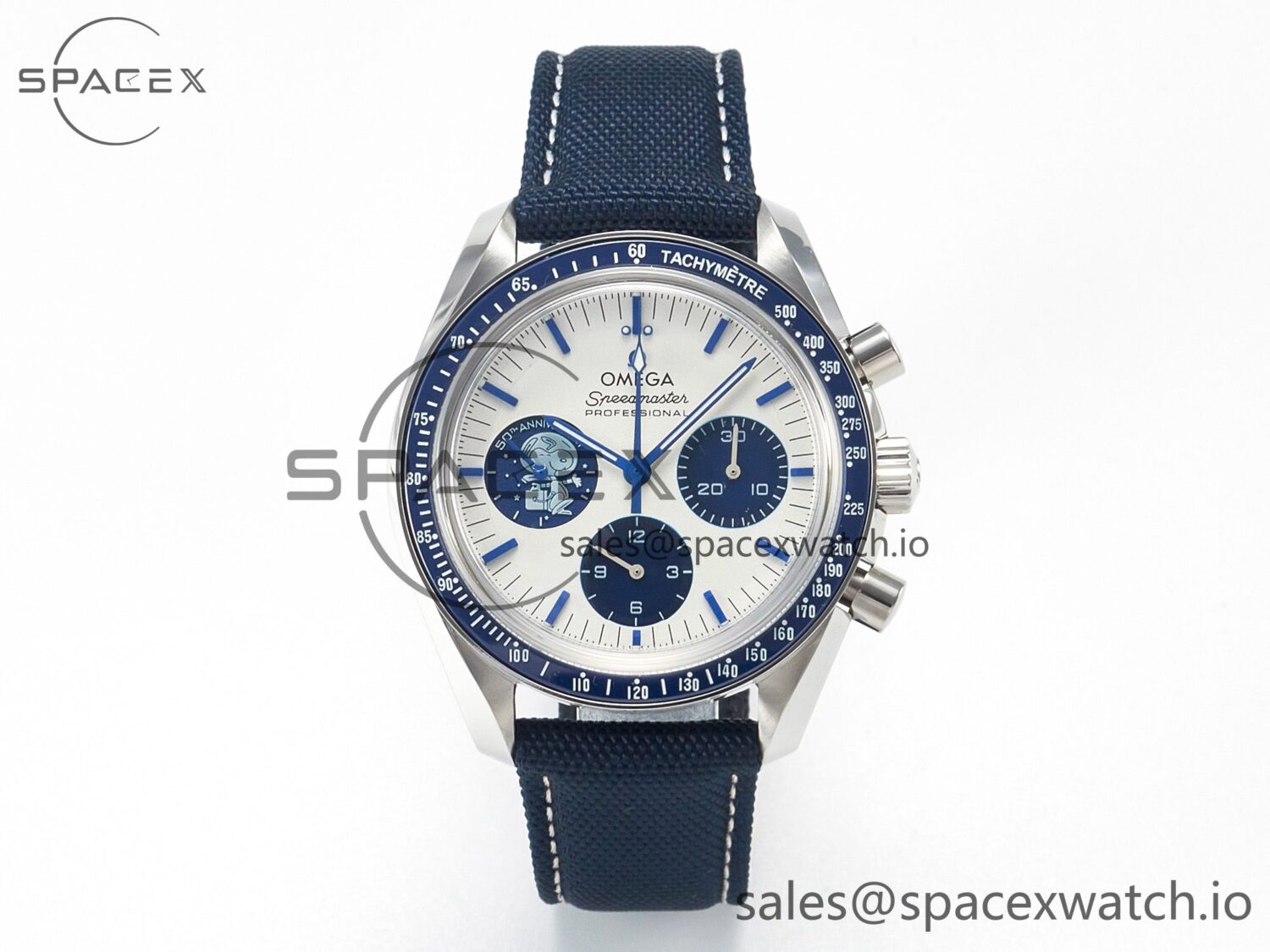 Speedmaster Professional “Silver Snoopy Award” 50th Anniversary N1F reference-accurate A3861 — custom-built watch
