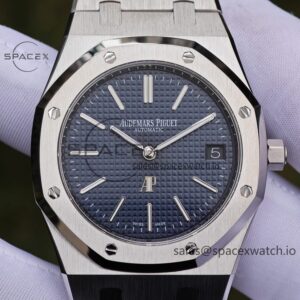 AP Royal Oak 39mm 15202 blue dial, original data reference-accuratecustomized case strap, replacing imported substitute dial, customized best alternative pointer and calendar, equipped with original K2121 movement 22K gold tourbillon — custom-built watch