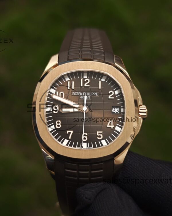 Aquanaut 5167R original data reference-accuratecustomized 18K pure gold case clasp, best alternative dial, hands, calendar, custom ACE324 integrated movement — custom-built watch