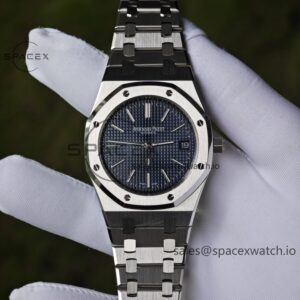 AP Royal Oak 39mm 15202 blue dial, original data reference-accuratecustomized case strap, imported replacement blue dial, customized best alternative pointer and calendar, equipped with new GEN2121 movement 22K gold tourbillon — custom-built watch