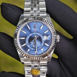 42mm Rolex Submariner M336934, blue dial. ZF factory version, 9002 movement. — custom-built watch