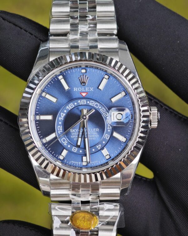 42mm Rolex Submariner M336934, blue dial. ZF factory version, 9002 movement. — custom-built watch
