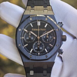 AP Royal Oak 26240 Black Ceramic, CNC Crafted reference-accurateCustomized Black Ceramic Case, Equipped with the Best Customized Black Dial, Pointer, and Solid Needle Shaft, Customized 4401 Integrated Movement — custom-built watch