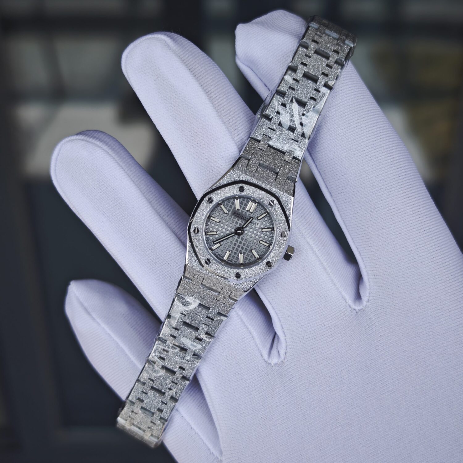 AP Frost Gold 15454bc Women’s Watch, featuring Frost Gold craftsmanship and imported quartz movement — custom-built watch