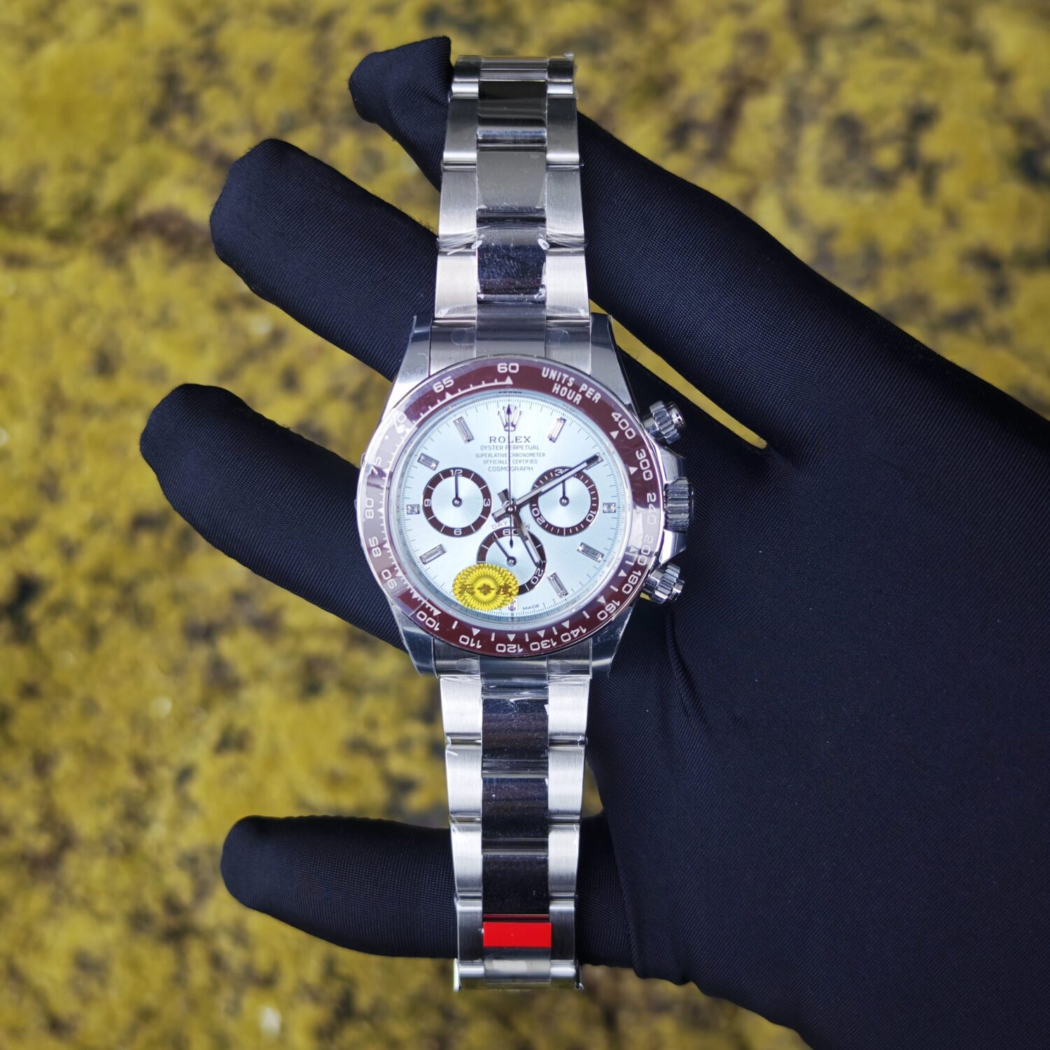 VS version Daytona 116506 Ice Blue Di, Ice Blue dial, transparent bottom cover, Dandong 4131 movement — custom-built watch