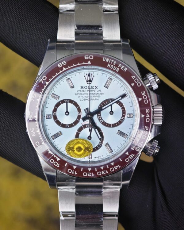 VS version Daytona 116506 Ice Blue Di, Ice Blue dial, transparent bottom cover, Dandong 4131 movement — custom-built watch