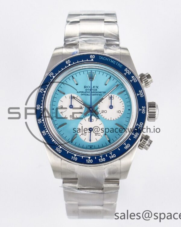 Daytona Scona SS ADGF Best Edition Blue Dial on SS Bracelet SA4130 — custom-built watch