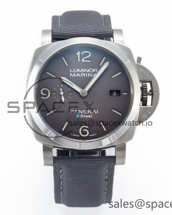 PAM1358 W TTF reference-accurate on Gray Nylon Strap P9010 — custom-built watch