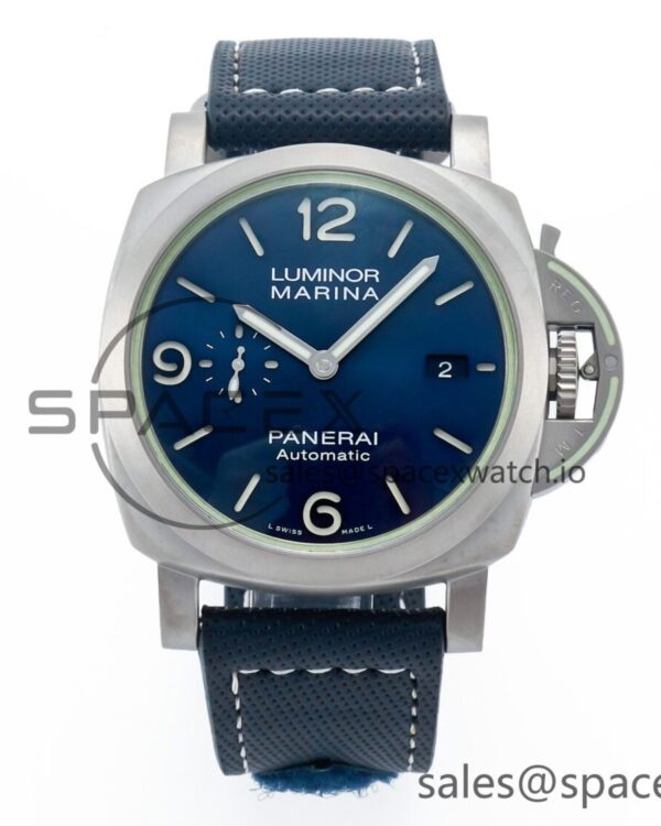 PAM1117 W TTF reference-accurate on Blue Nylon Strap P9010 — custom-built watch
