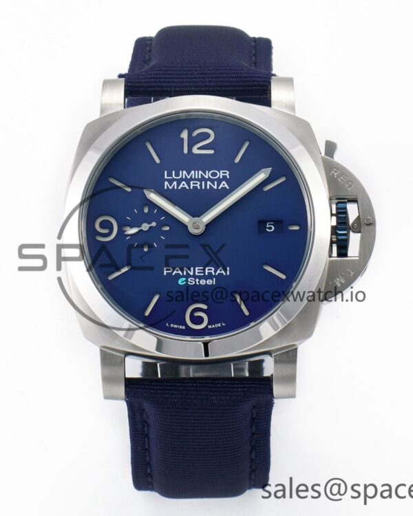 PAM1157 W TTF reference-accurate on Blue Nylon Strap P9010 — custom-built watch