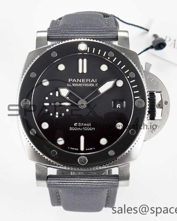 PAM1288 Y VSF reference-accurate Gray Dial on Gray Nylon Strap P900 — custom-built watch