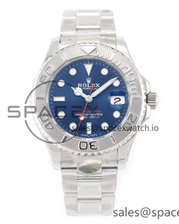 Yacht-Master 37mm 268622 ARF reference-accurate Blue Dial 904L SS Case and Bracelet A2824 — custom-built watch