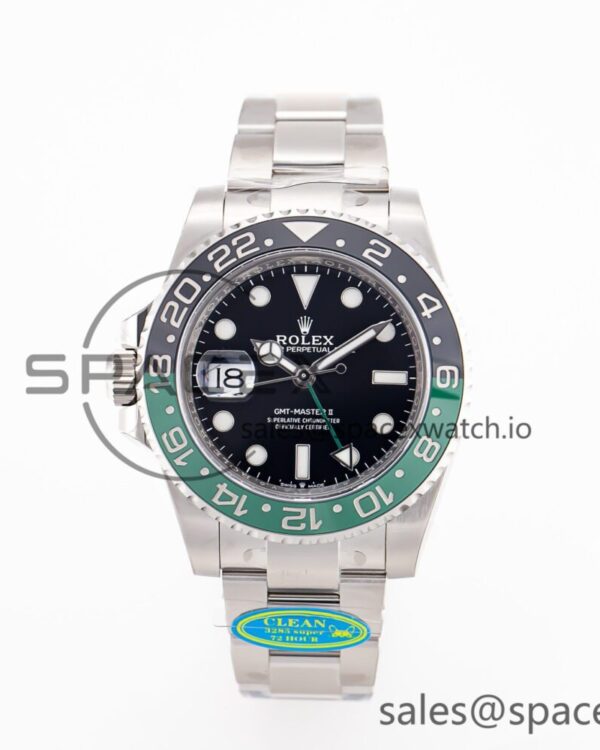 GMT Master II 126720 VTNR 904L SS Clean Factory reference-accurate on Jubilee Bracelet DD3285 CHS — custom-built watch