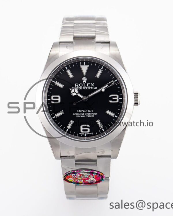 Explorer 214270 39mm Clean reference-accurate 904L SS Case and Bracelet VR3132 — custom-built watch