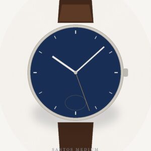 AF Cartier Santos Medium WSSA0029, 316L Stainless Steel, Miyota 9015