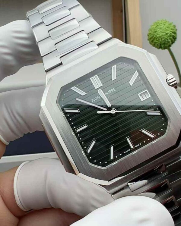 PPF Factory Patek Philippe Nautilus 5821 Box 45MM Steel Belt Green Plate