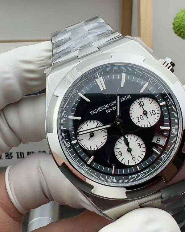 8F factory Vacheron Constantin spans the world 5500V white-eye timing steel strip black plate