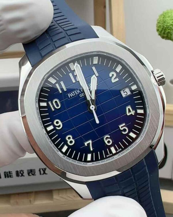 3K Factory Patek Philippe Grenade 5168 Rubber Band Blue Disc