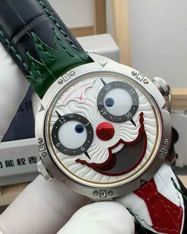 TW Factory Russian Joker white leather belt