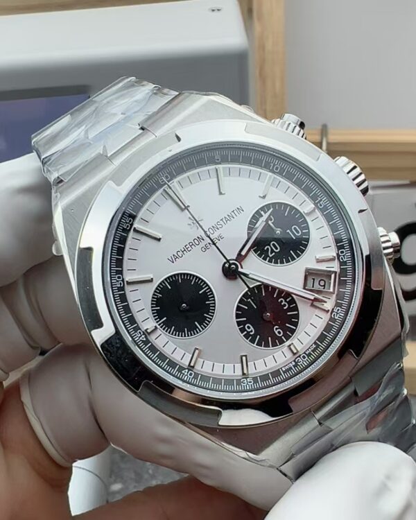 8F VC Vacheron Constantin Timing Steel Strip White Plate