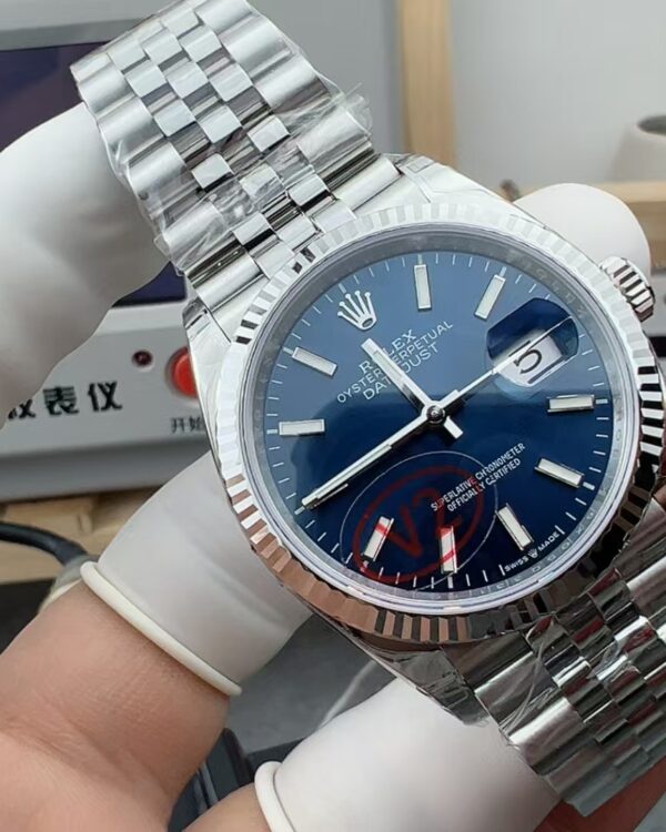 VS Rolex Log 36mm 126334 Five-baht Strap Blue Disc