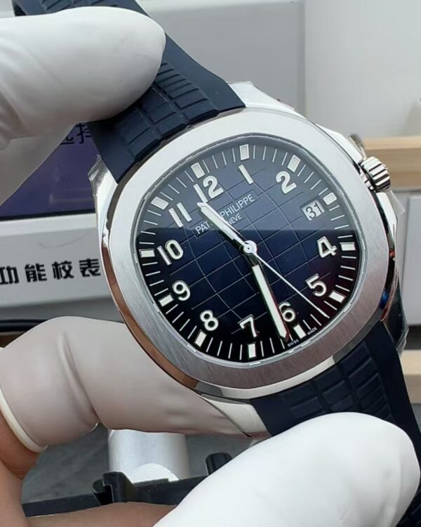 DDF Patek Philippe 5168 grenade counterweight version blue rubber strap blue disk