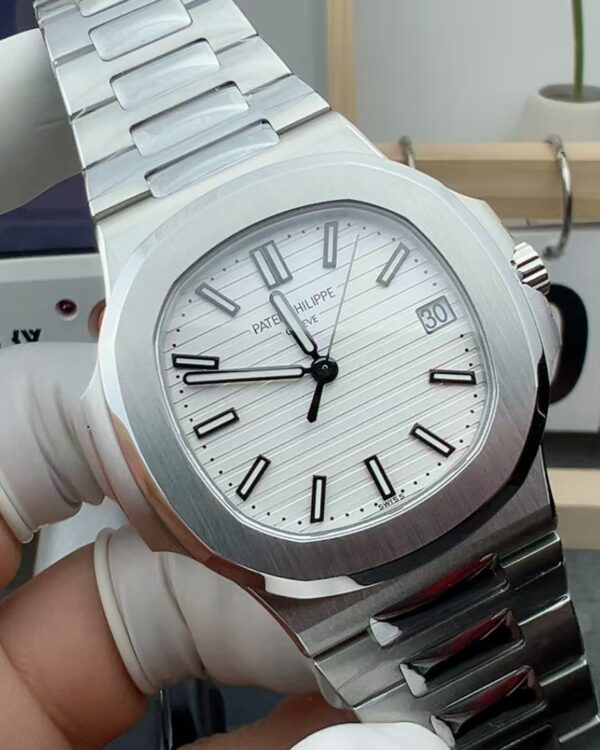 BBF Patek Philippe White Plate 5711 Steel Strip White Plate