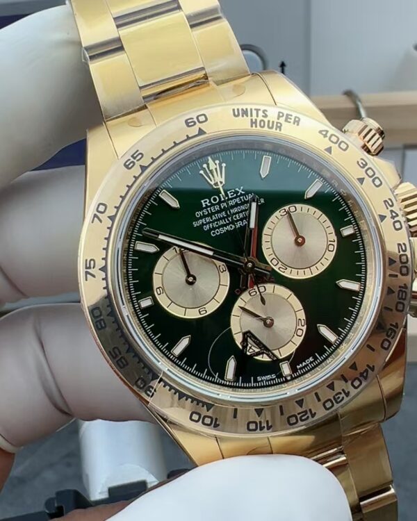 VS Rolex Daytona 126508 new Green Jindi 4131 calibre