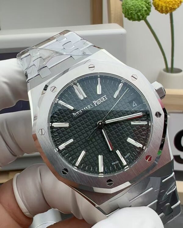 APS Audemars Piguet Royal Oak Green Plate 15510 Steel Strip