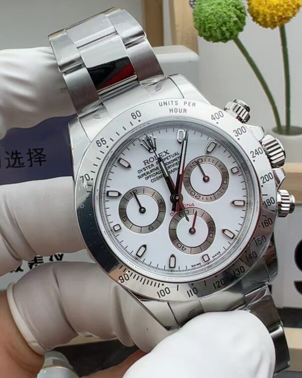 VS Rolex 4130 Calibre White Gangdi Steel Strip