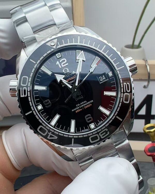 VS Omega Seahorse 600 Steel Belt Black Plate